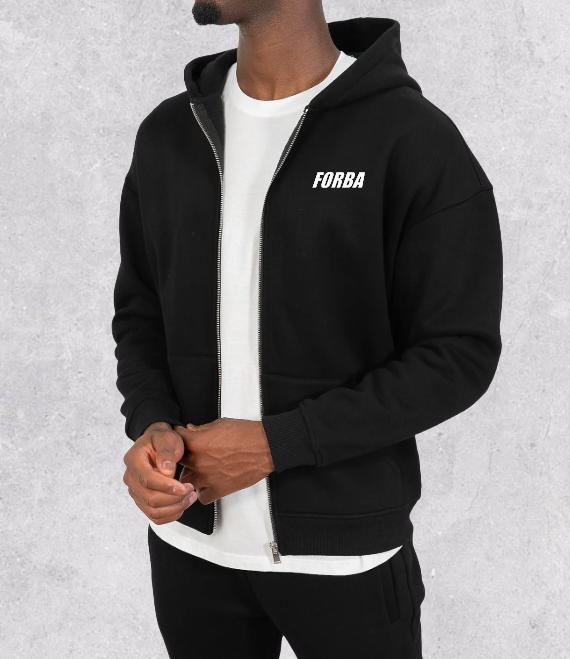 Luxury Zip Up Hoodie